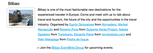 Fundadores de Bilbao Travel Massive